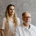 Rebecca Savage and Steven Lawrence