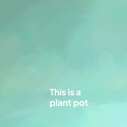 Pop Up Origami Self-Watering Pot