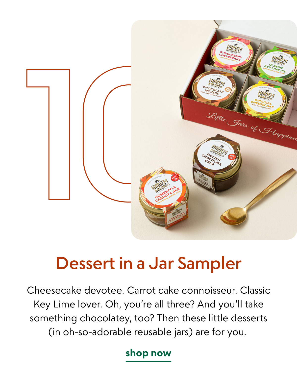 Dessert in a Jar Sampler