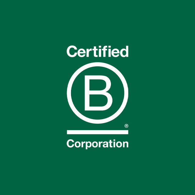 We're a founding B-Corp