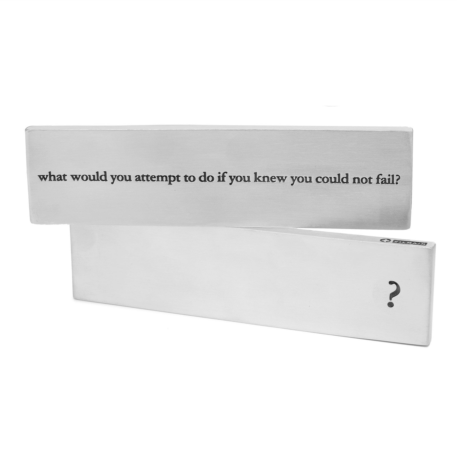 What Would You Attempt Paperweight " If You Could Not Fail " Inspirational Quote Paperweight