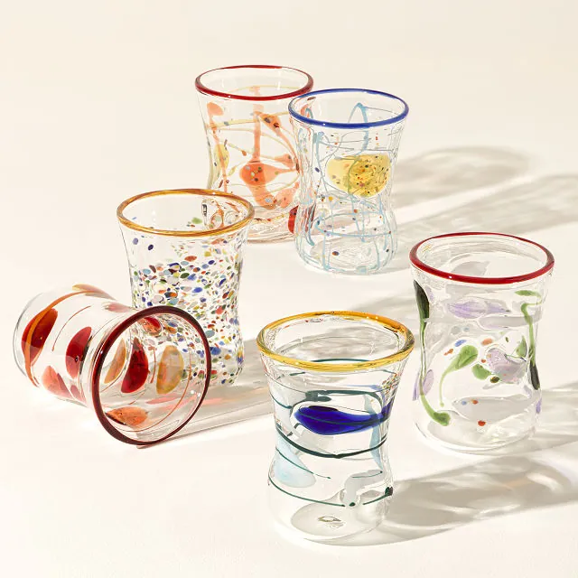 Goto Venetian Wine Glasses - Set of 6