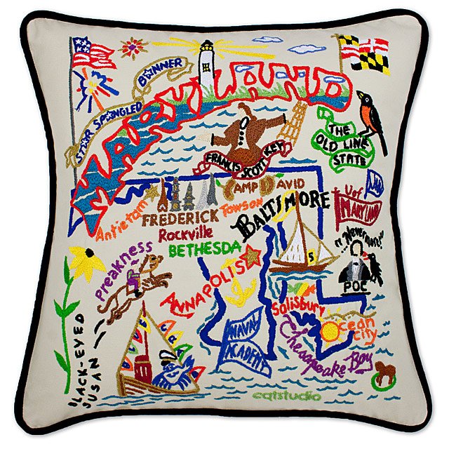 Uncommon Goods State Pillow - Thumbnail 4
