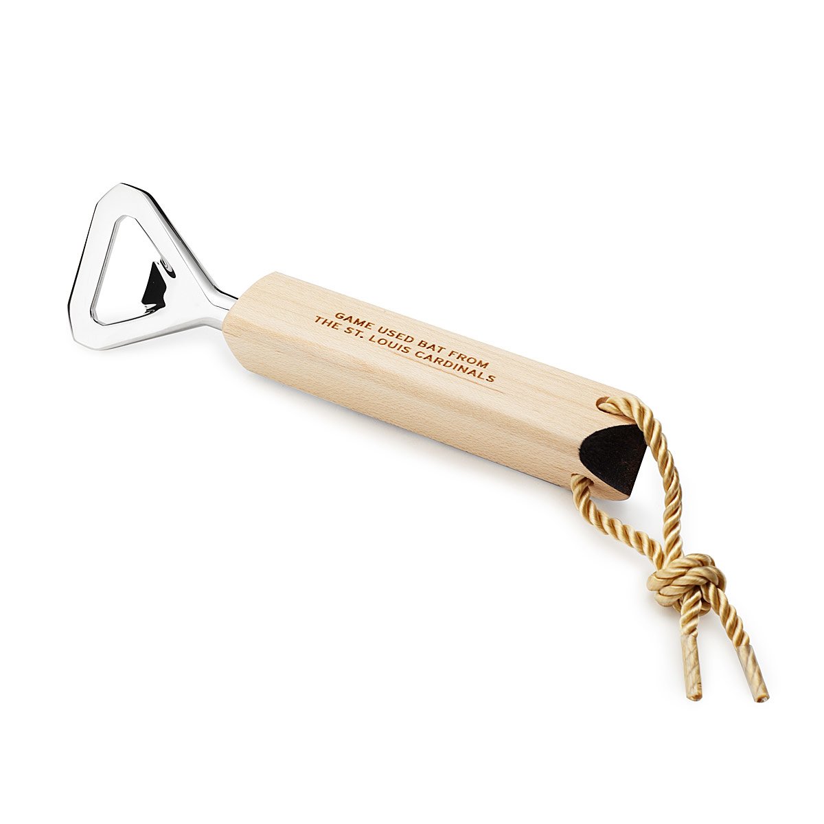 MLB Game Used Baseball Bat Bottle Openers - St. Louis Cardinals