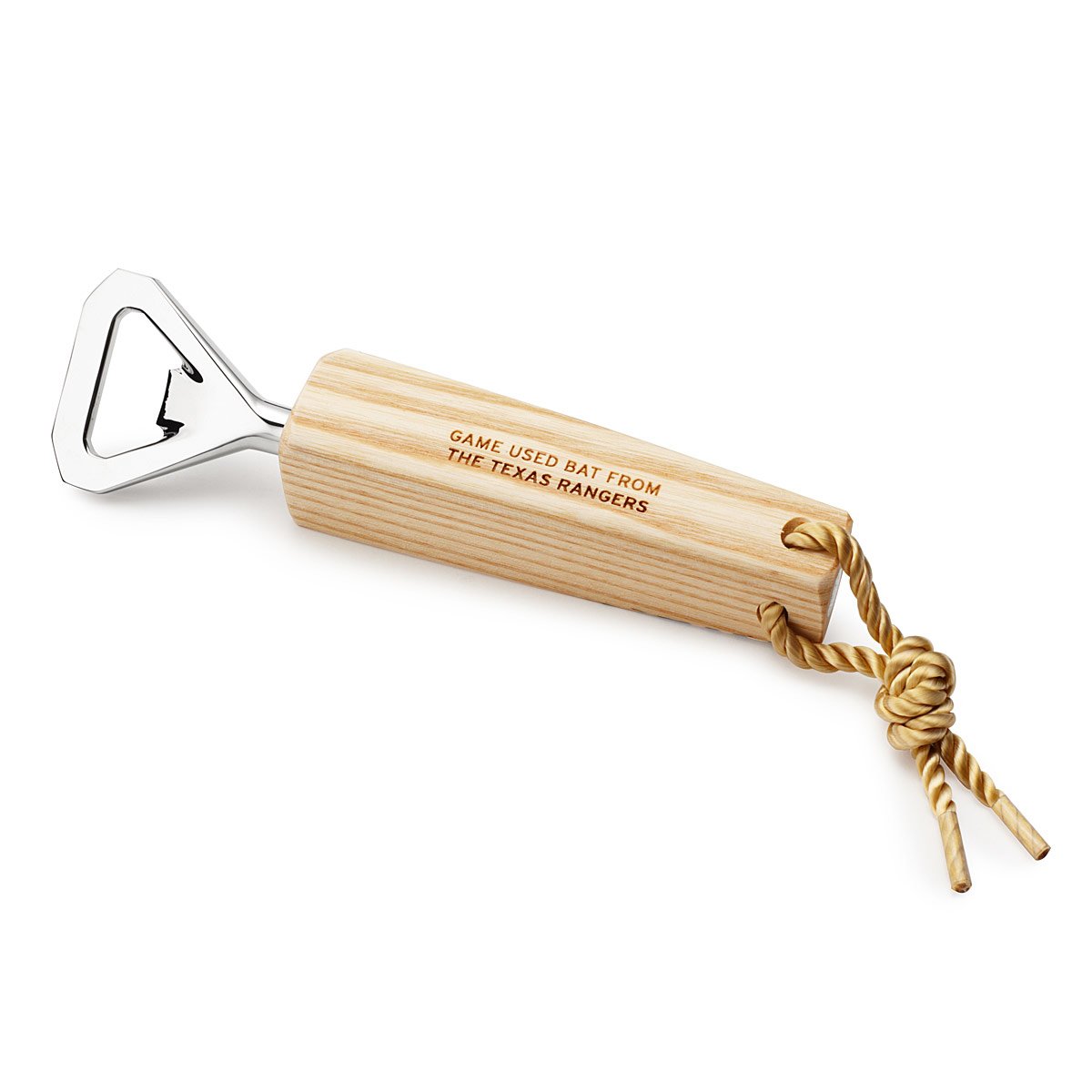 MLB Game Used Baseball Bat Bottle Openers - Texas Rangers