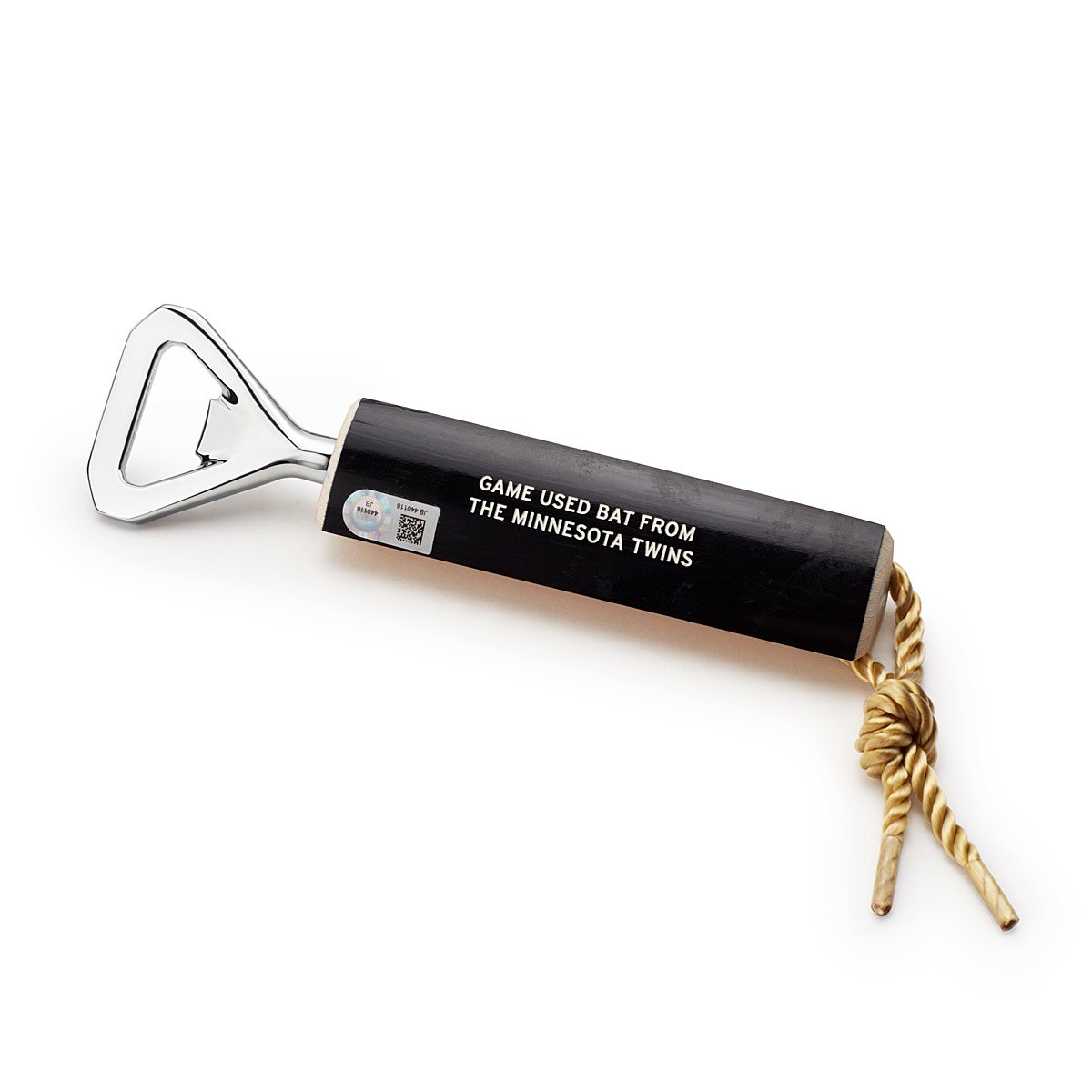 MLB Game Used Baseball Bat Bottle Openers - Minnesota Twins