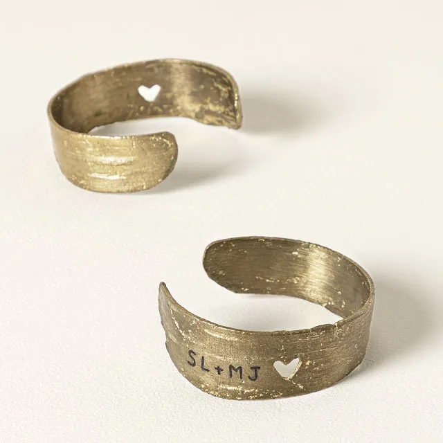 Personalized Love Birch Cuff