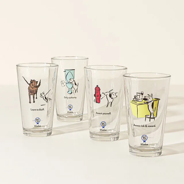 Bad Dog Wisdom Tumblers