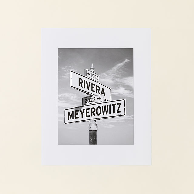 Intersection of Love - Photo Print