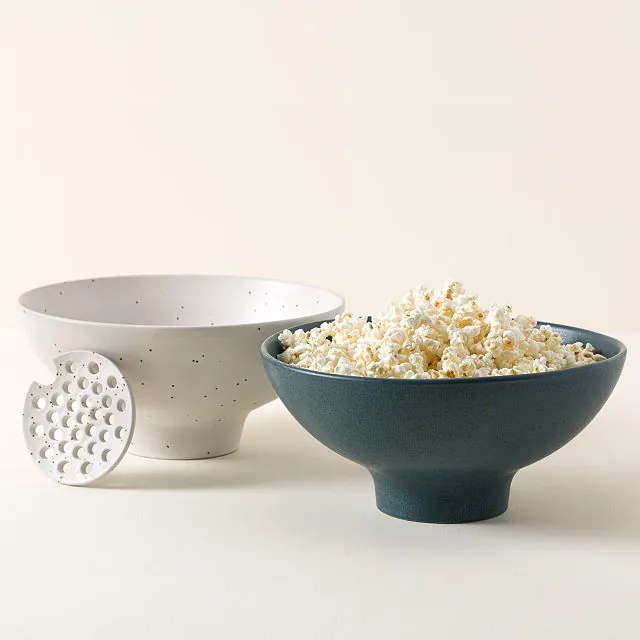 The Popcorn Bowl with Kernel Sifter