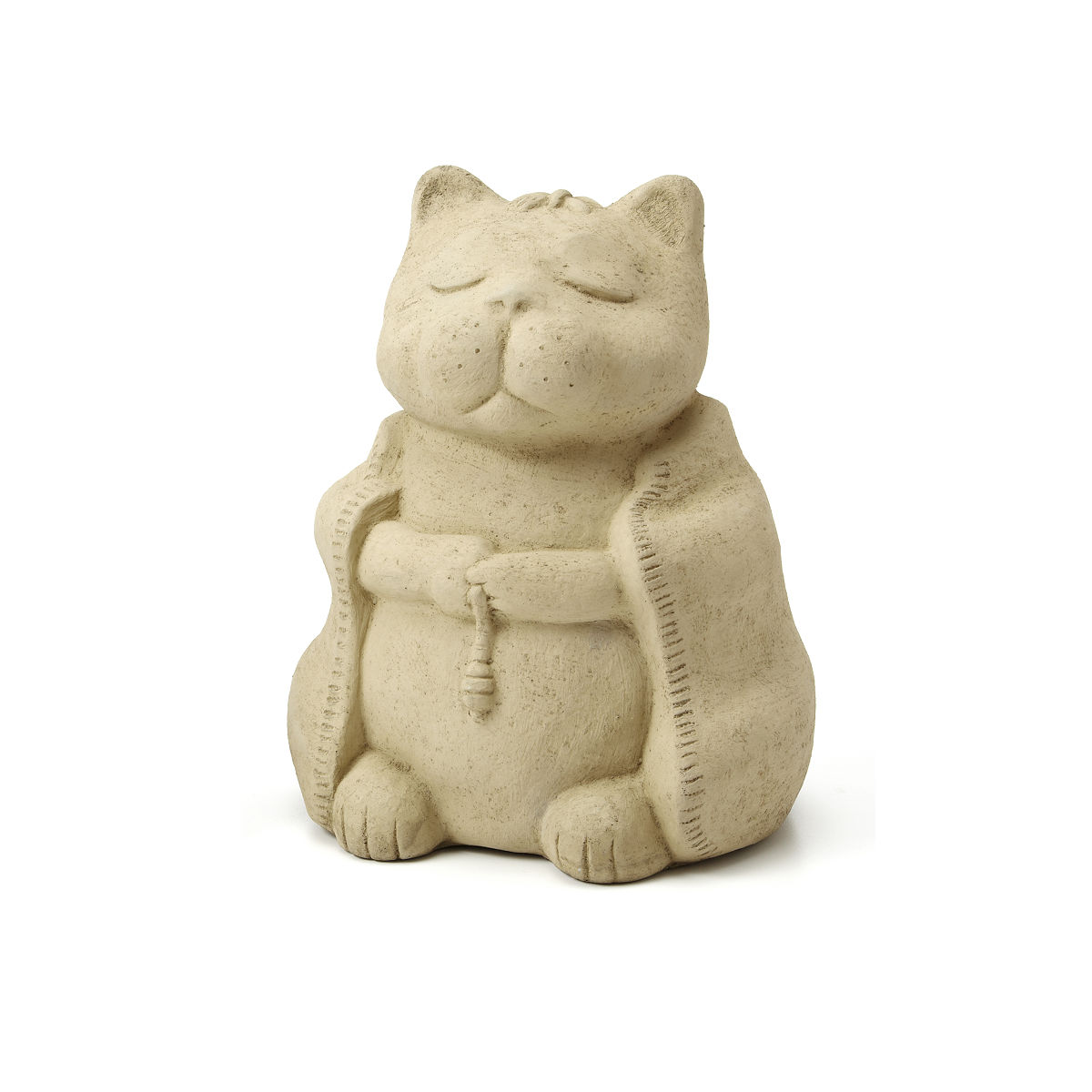 Zen Cat Garden Sculpture - Large