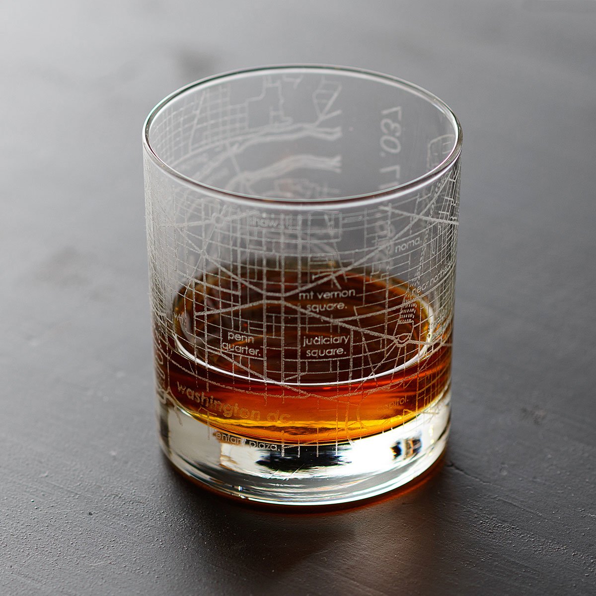 Urban Map Glass - Washington, DC