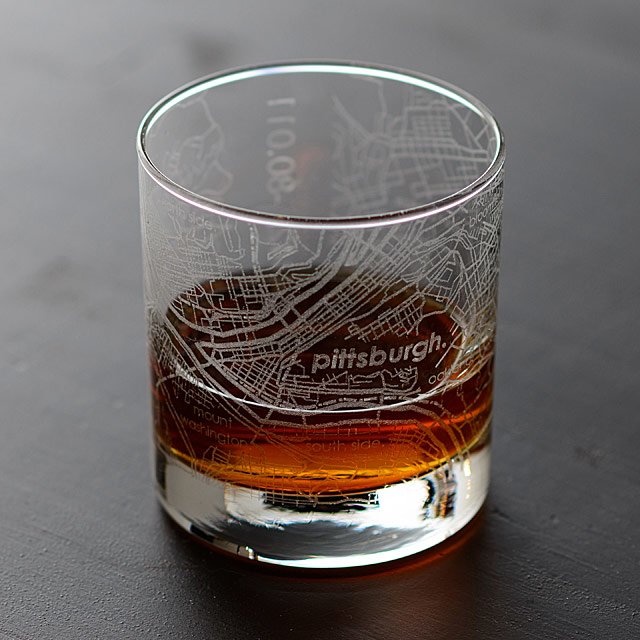 Urban Map Glass