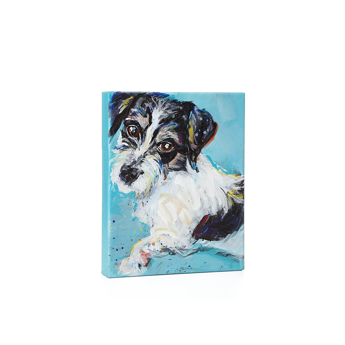 Custom Painterly Pet Portraits - 10 x 8, 1 pet