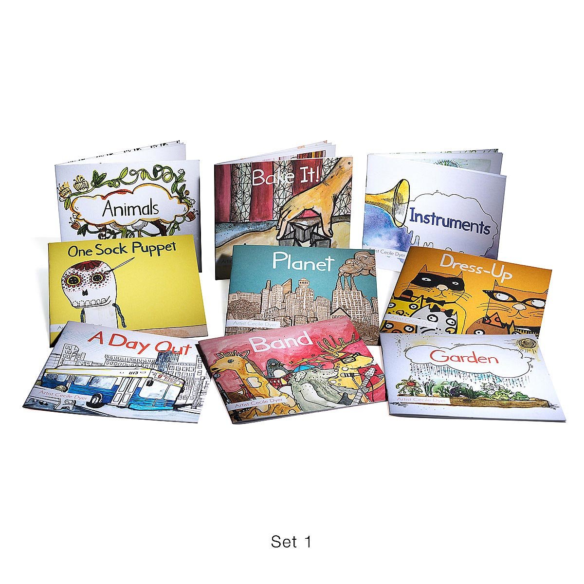 Early Reader Book Sets pictures learning art literacy Goods