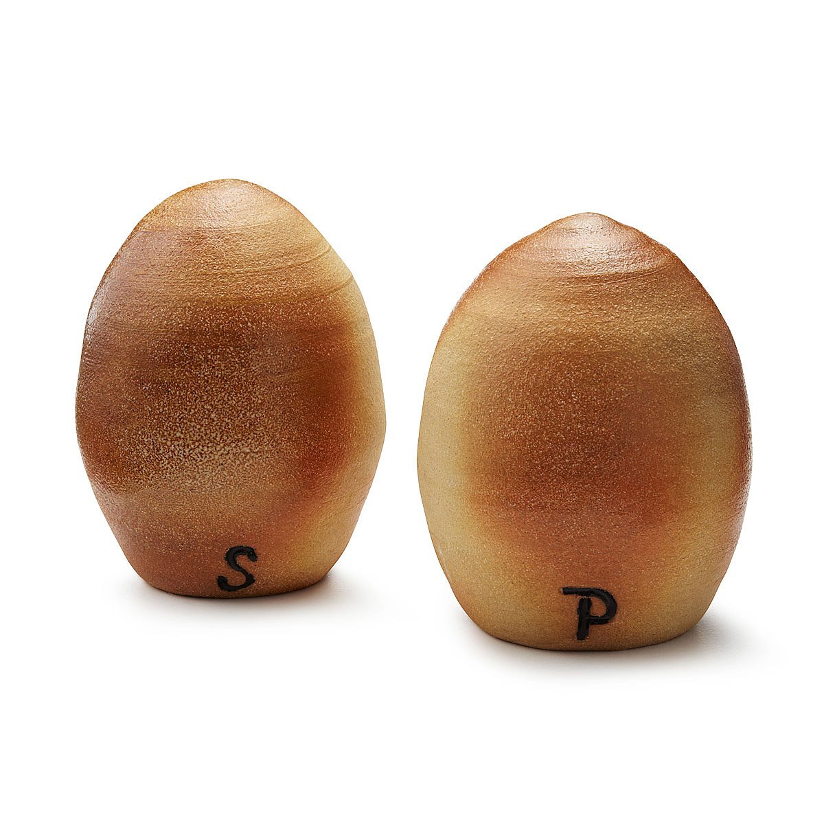 Stopperless Salt and Pepper Shaker Set Seasonings, handmade