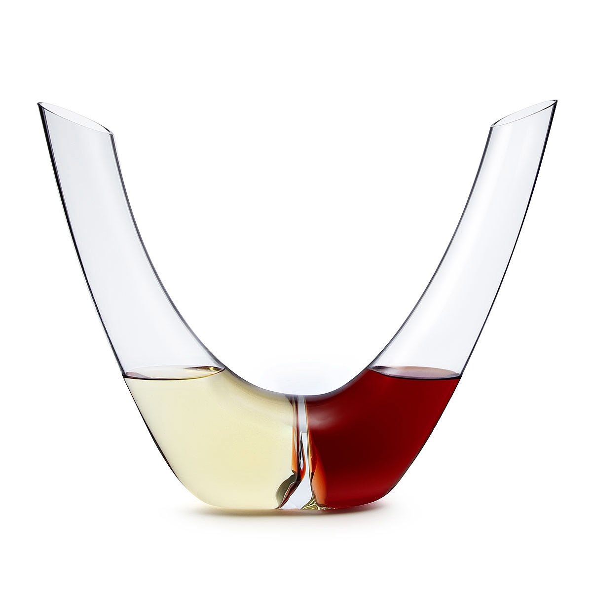 Duo Decanter Double Wine Decanter, Hand Blown Goods