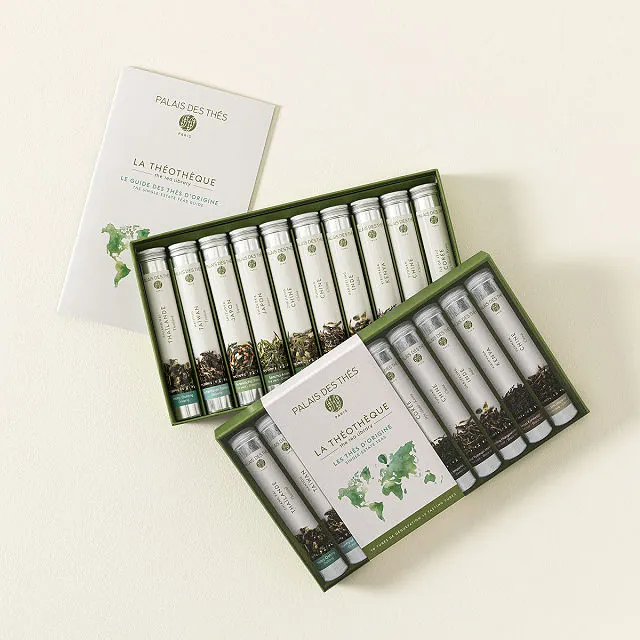 Uncommon Goods | Tea from Around the World Set | Loose Leaf, Green & Black