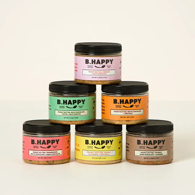 Peanut Butter Sampler (six 6oz sampler)
