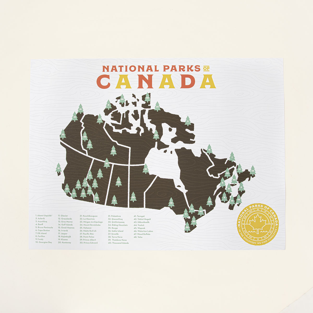 National Parks Explorer Map - Canada