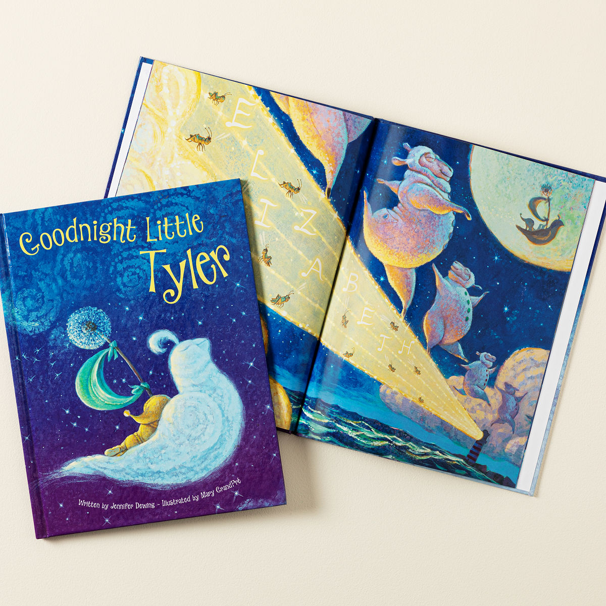 Personalized Goodnight Little Me Book - Hardcover
