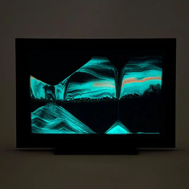 Glow-in-the-Dark Sand Window
