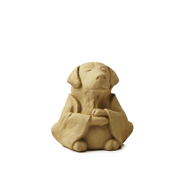 Goods Zen Dog Garden Sculpture zen garden, praying sculpture
