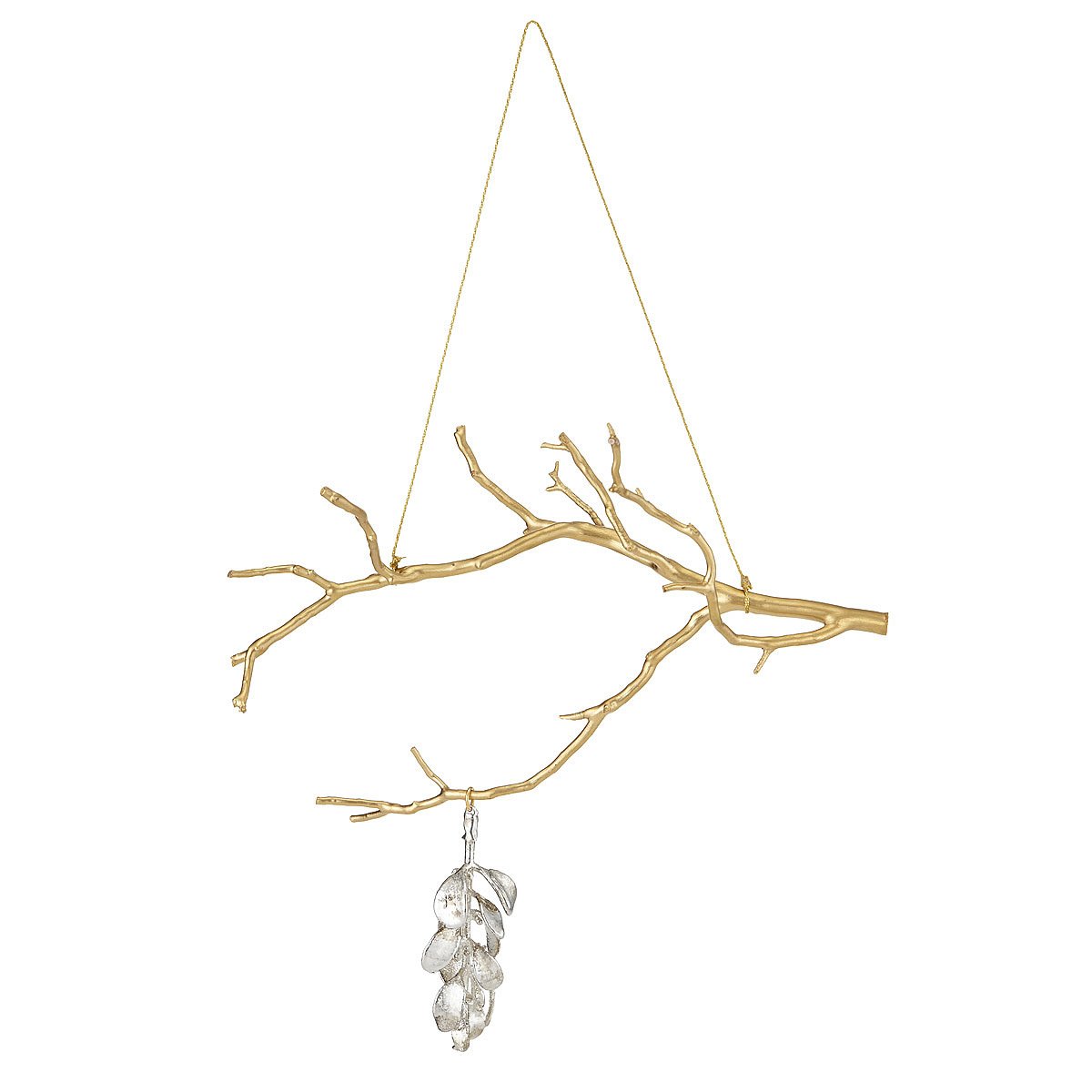 Manzanita Branch with Mistletoe ornaments Goods