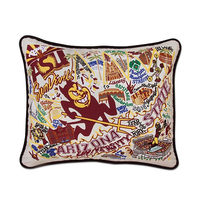 Goods Embroidered College Pillows college decor