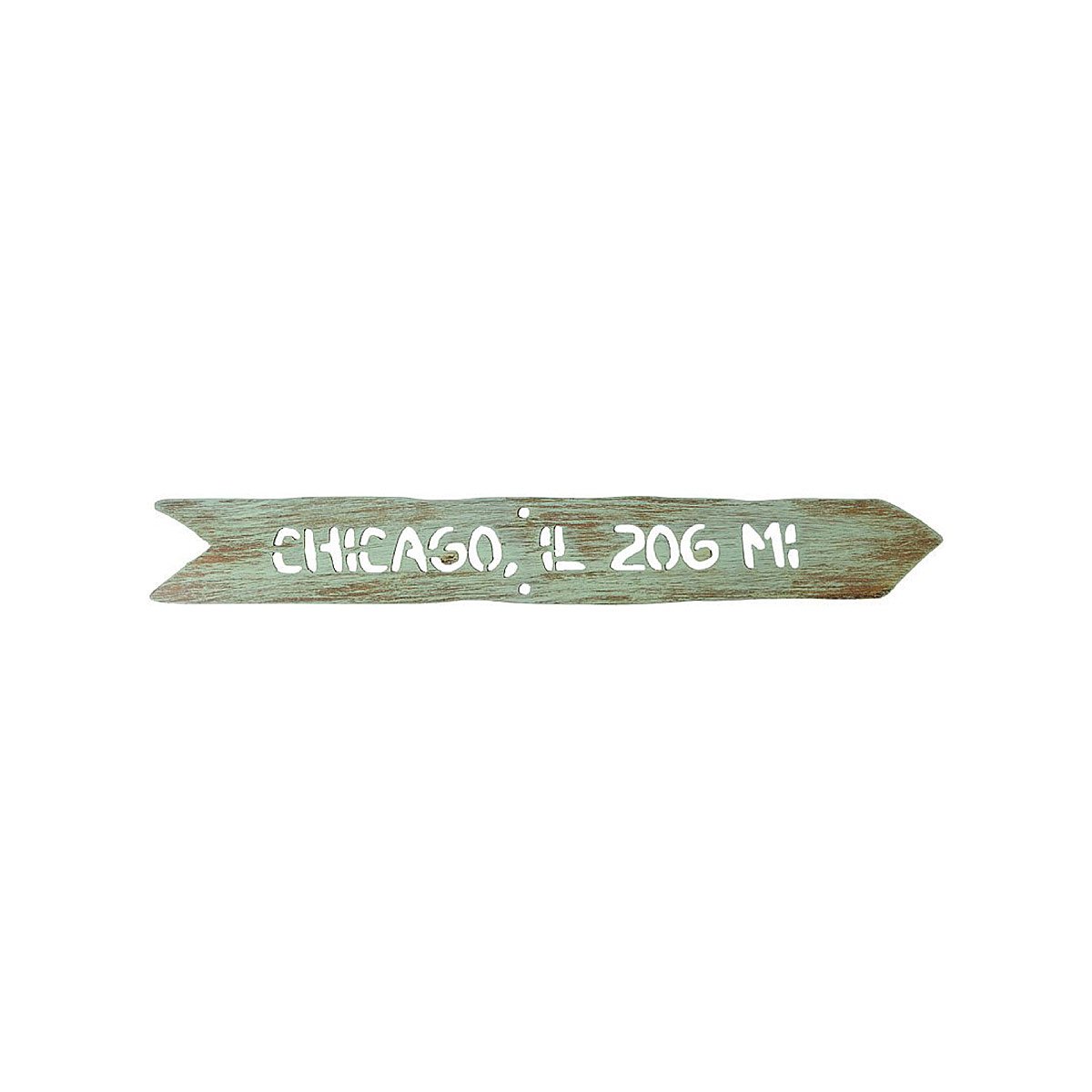 Personalized Directional Sign - Fern Green