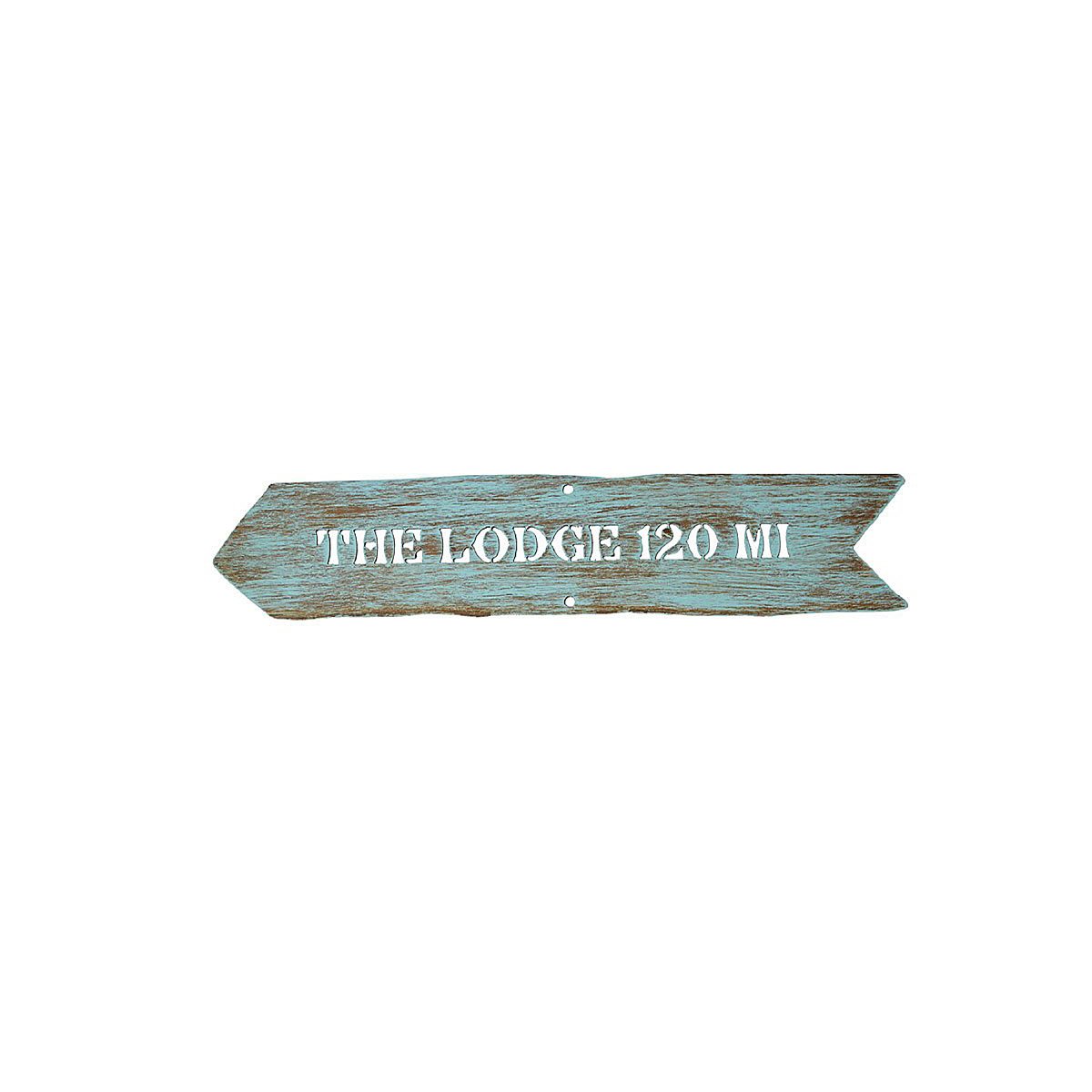Personalized Directional Sign - Ocean blue