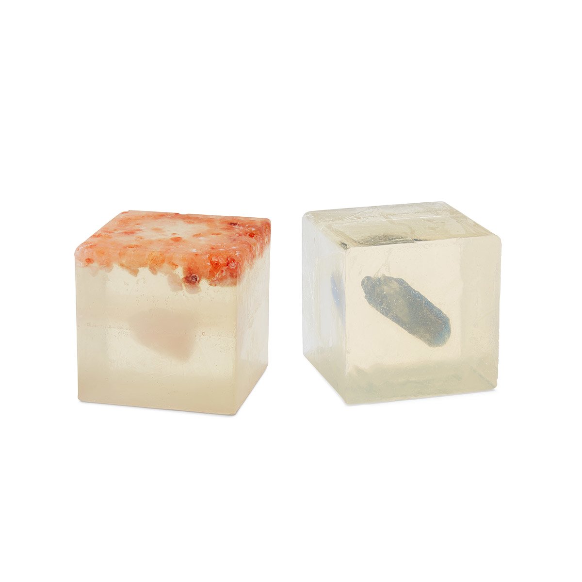 Encased Crystal Affirmation Soaps natural soaps, crystals