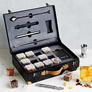 Mixology 3-teiliges Dekanter-Set – Je 284 Ml, Mit Korken, Für Wermut, Bitters & Triple Sec