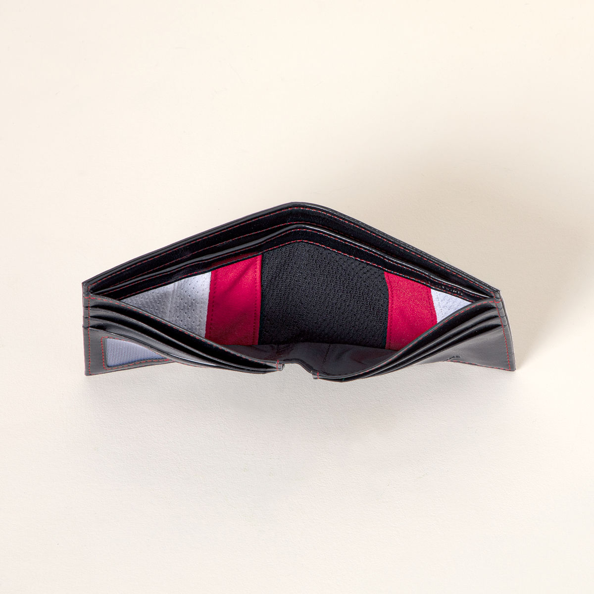 NHL Game Used Uniform Wallet - New Jersey Devils