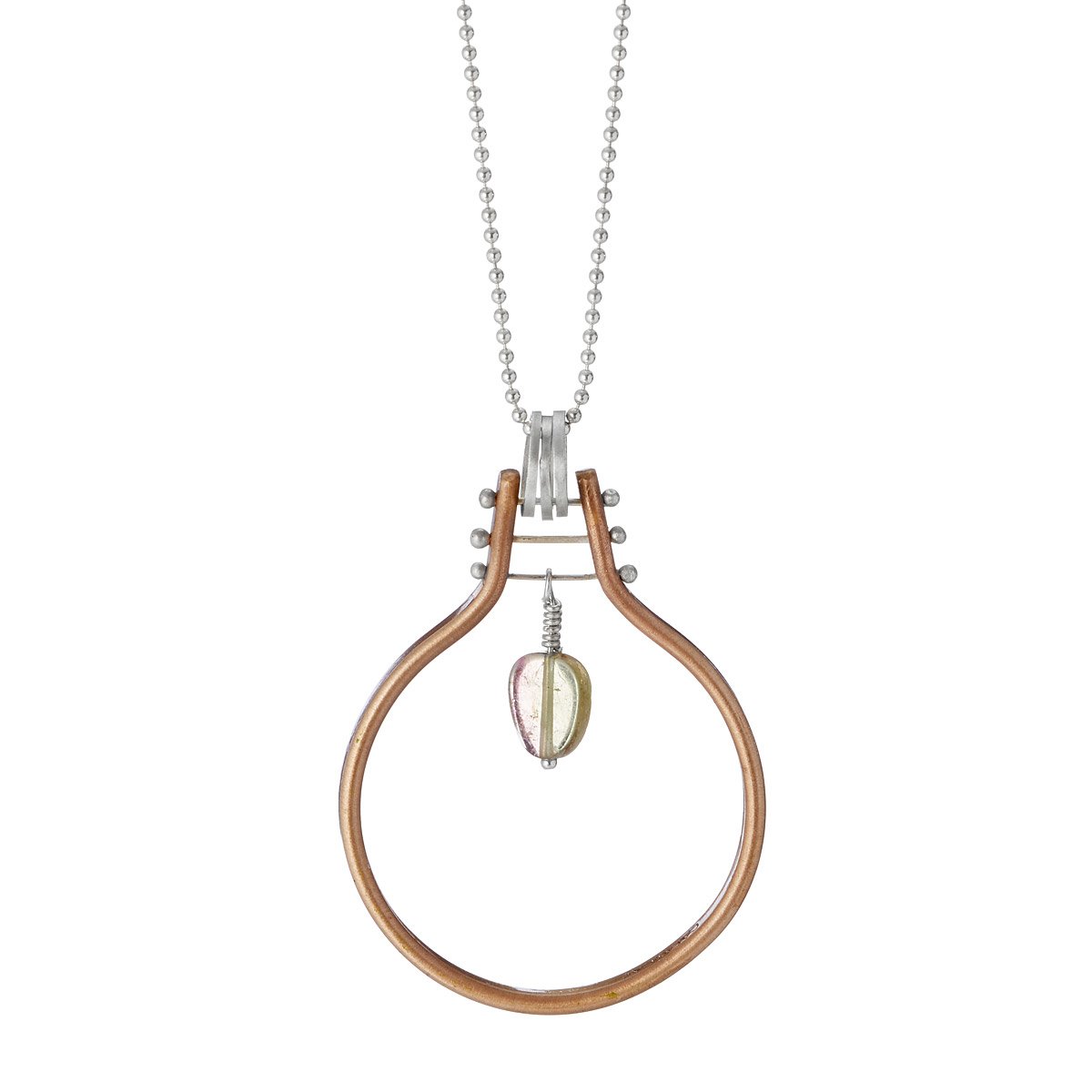 Tourmaline Bulb Necklace Tourmaline Jewelry Goods