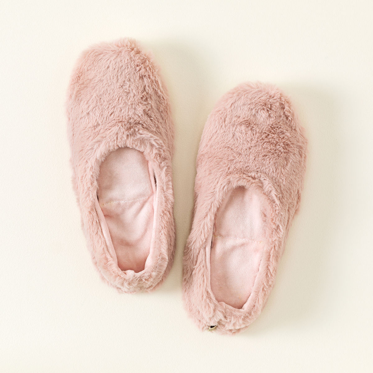 Ballerina Herbal Warming Slippers - Blush - MED - Womens Size 8-9
