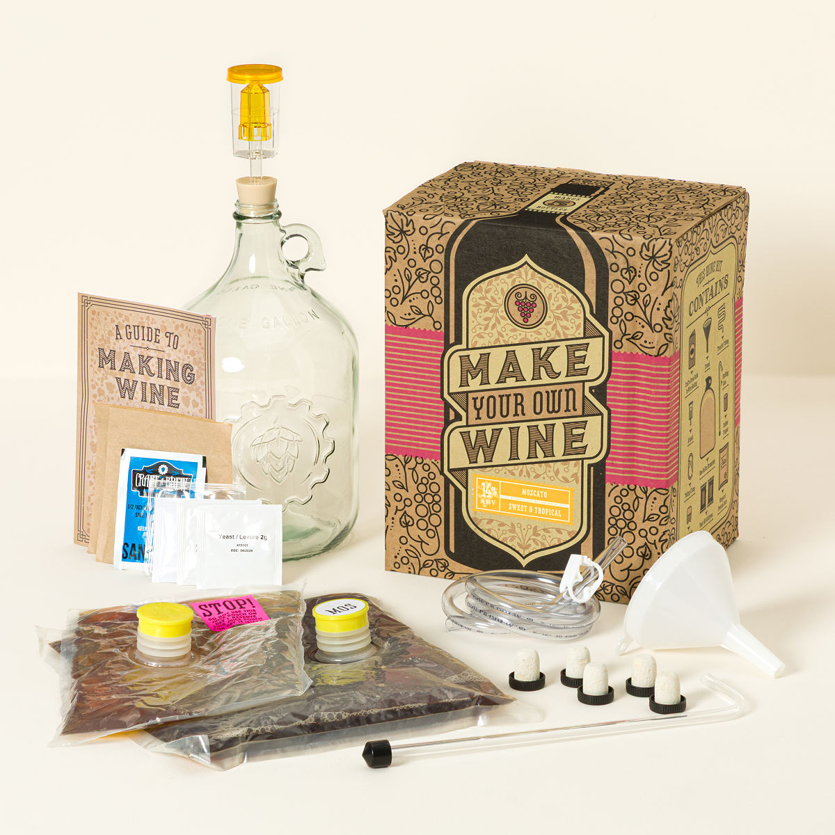 DIY Wine Making Kit - Moscato Wine Kit