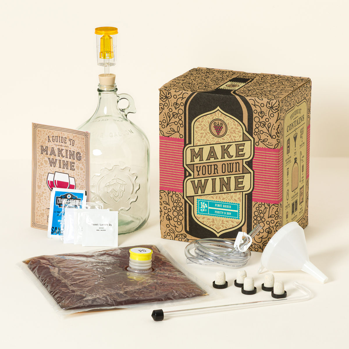 DIY Wine Making Kit - Pinot Grigio Wine Kit