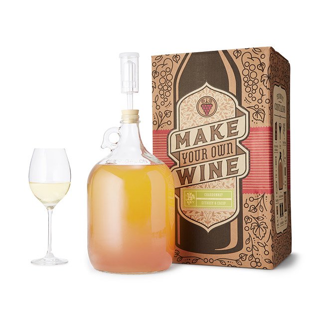 Chardonnay Wine Making Kit Homemade Wine Kits Goods