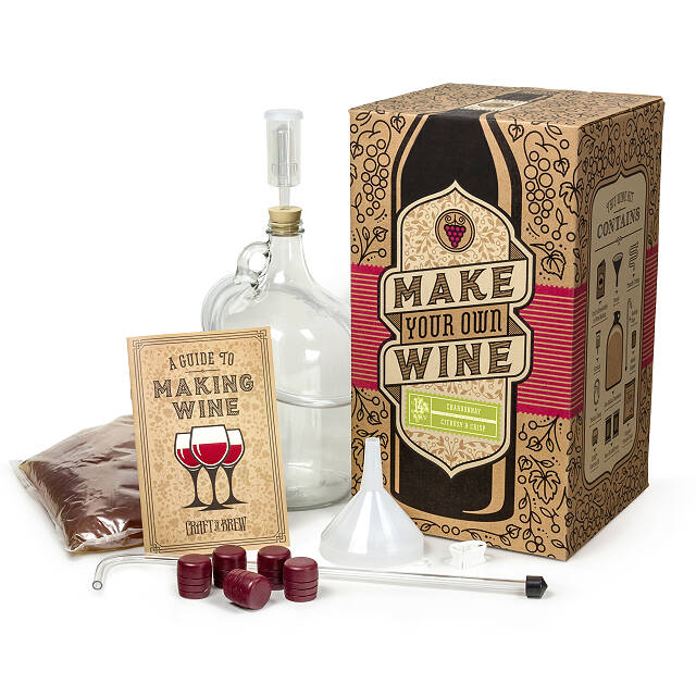 Chardonnay Wine Making Kit Homemade Wine Kits Goods