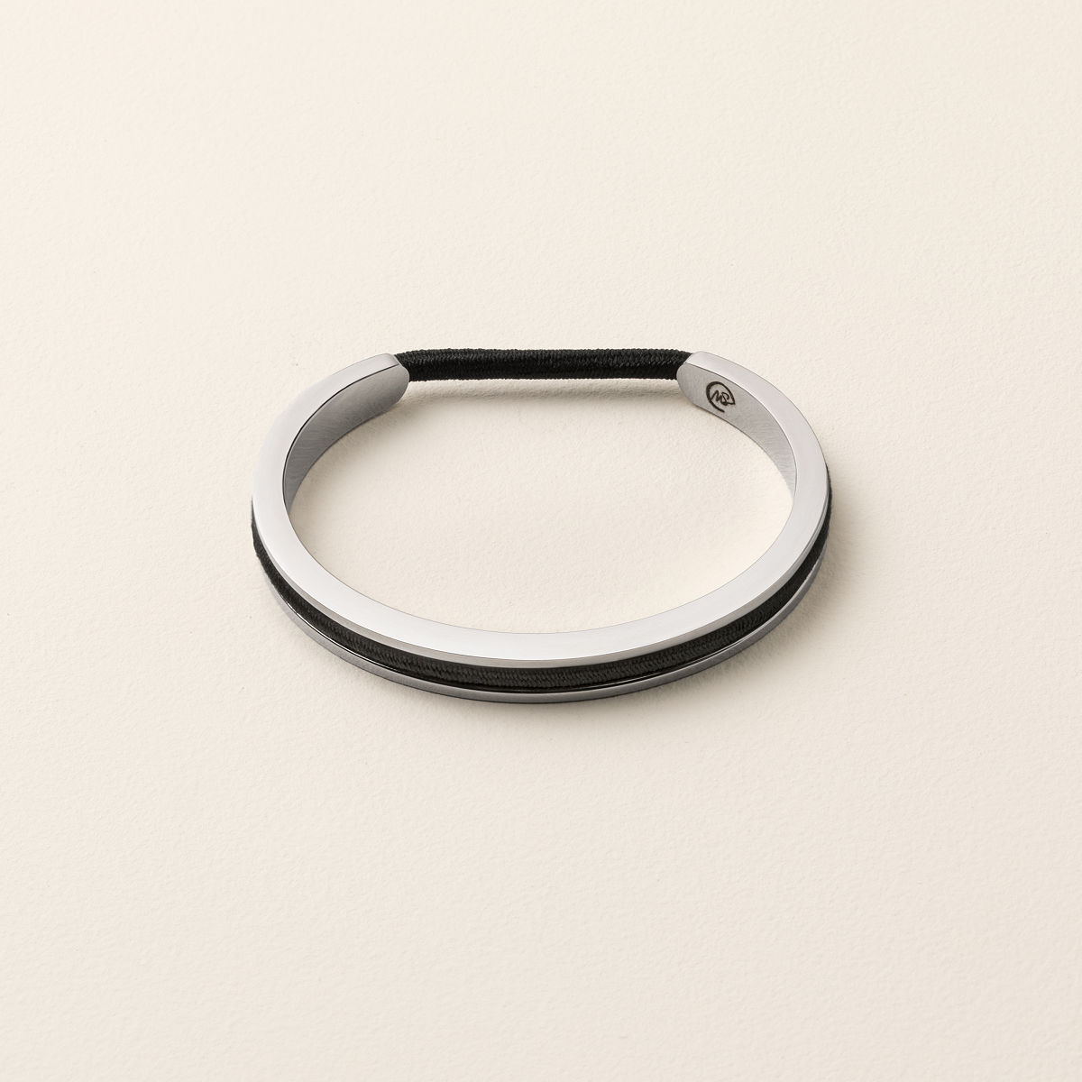 Hair Tie Bracelet - Silver Toned