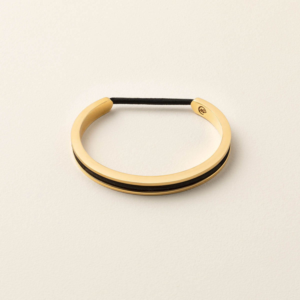 Hair Tie Bracelet - Gold Toned