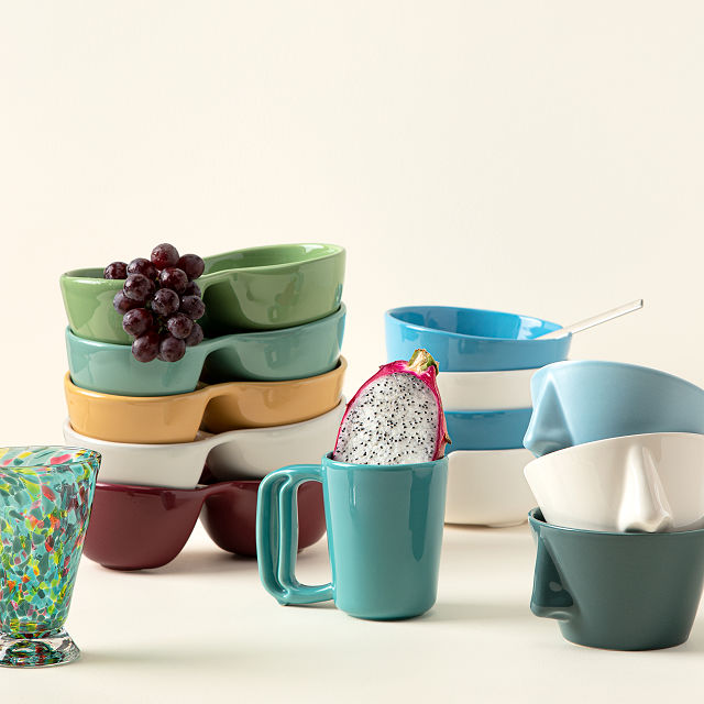 Couch Bowl Set of 2 Ergonomic Snacking Goods