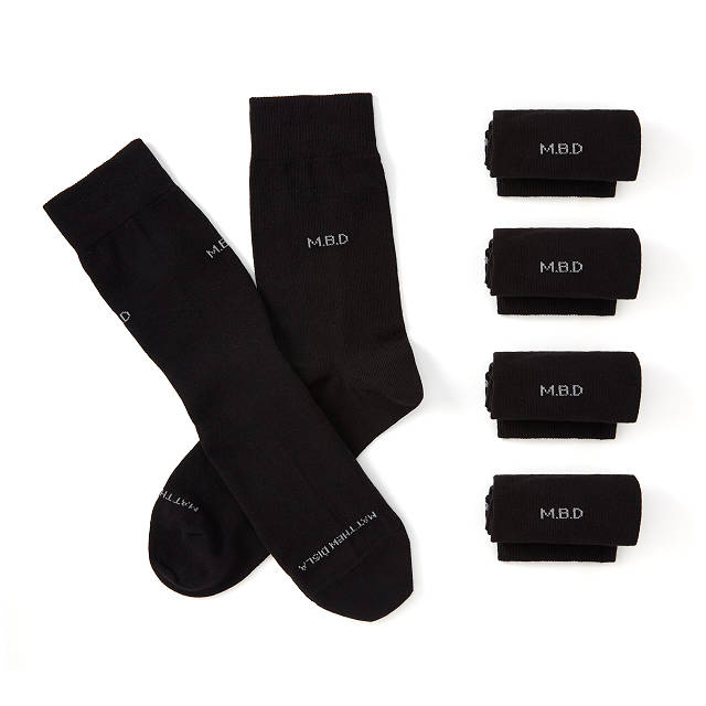 Personalized Socks Set of 5 Pairs Monogrammed Goods
