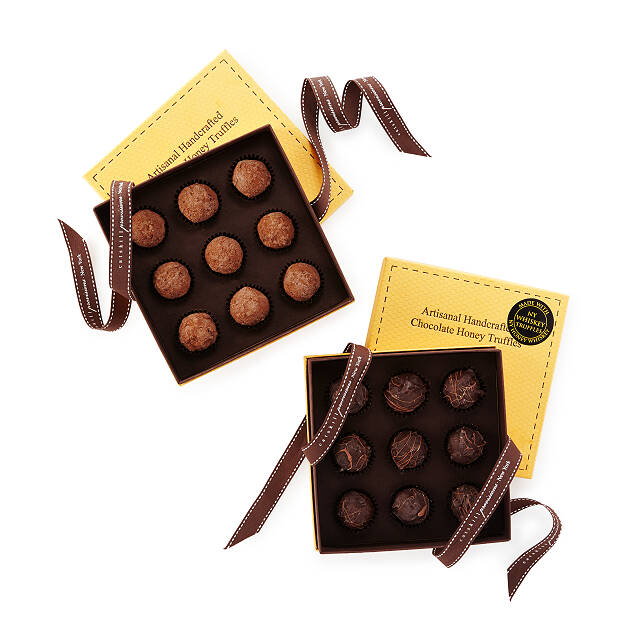 New York Honey & Whiskey Truffles Chocolate Truffles, Chocolate Gifts