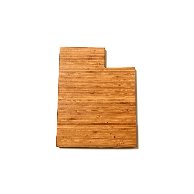 State Cheese Boards Bamboo Cutting Board, 50 States Goods