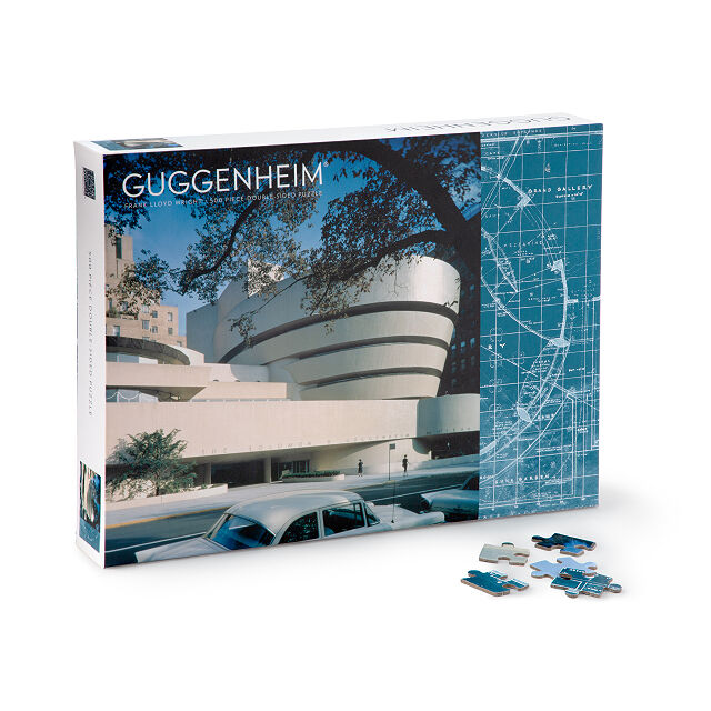 Frank Lloyd Wright Double Sided Puzzle