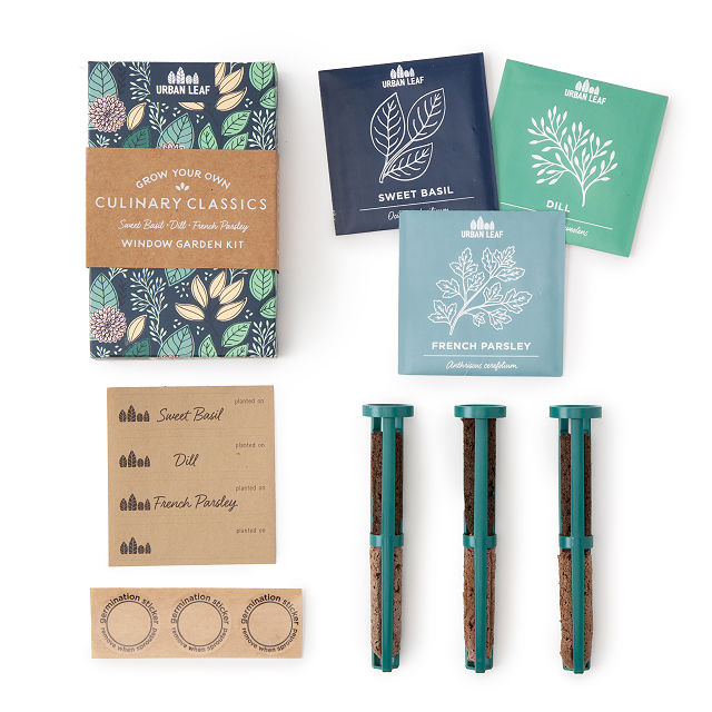 Bottle Stopper Garden Kit Indoor Garden Kit, Gifts for Foodies