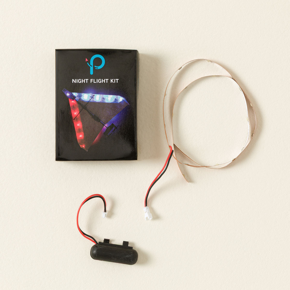 Smartphone-Controlled Paper Airplane - Night Flight Light Add On