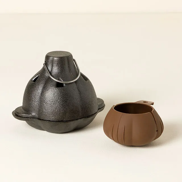 Uncommon Goods Cast Iron Garlic Roaster